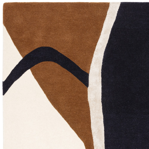 Rust Matrix Hand-Tufted Wool & Viscose Rug