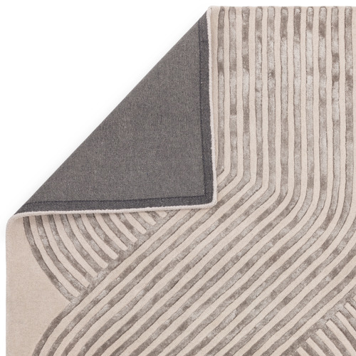 Ivory Matrix Solstice Hand-Tufted Wool & Viscose Rug