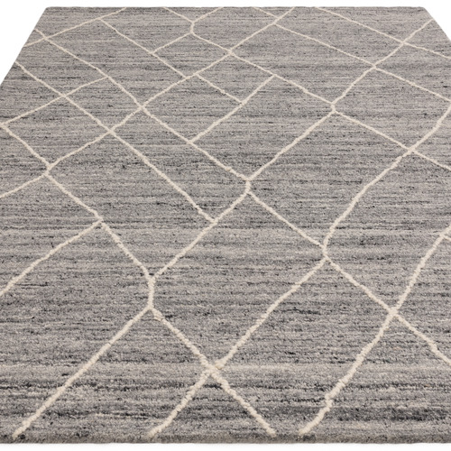 Charcoal Noah Hand-Tufted Wool Rug