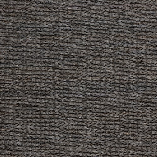 Charcoal Oakley Flat Weave Jute & Cotton Rug
