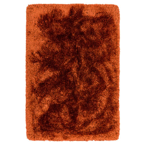Rust Plush Hand-Woven Rug | Temple & Webster
