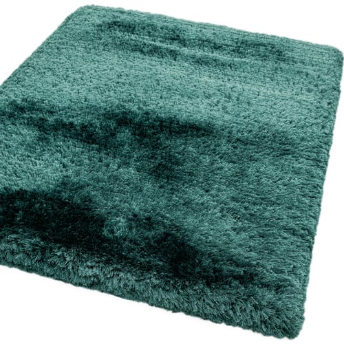 Petrol Plush Hand-Woven Rug
