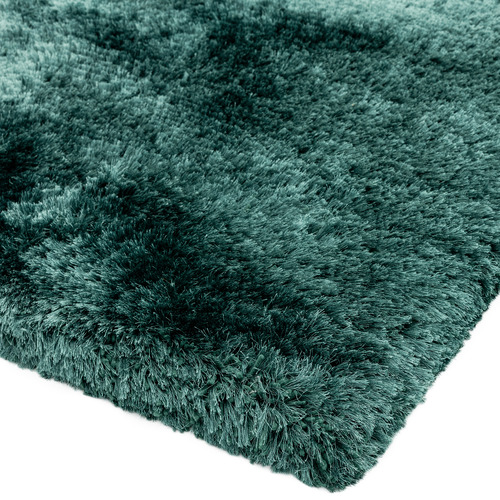 Petrol Plush Hand-Woven Rug
