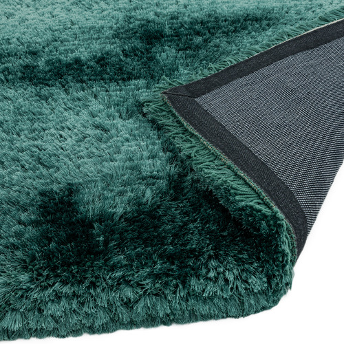 Petrol Plush Hand-Woven Rug