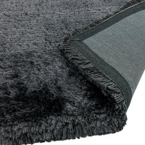 Slate Plush Hand-Woven Rug