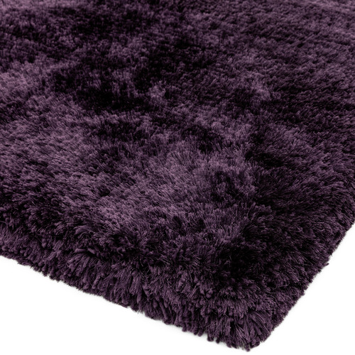 Purple Plush Hand-Woven Rug