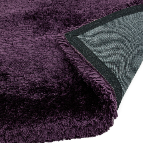 Purple Plush Hand-Woven Rug