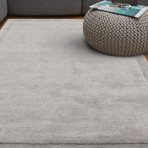 Silver Rise Hand-Tufted Wool & Viscose Rug