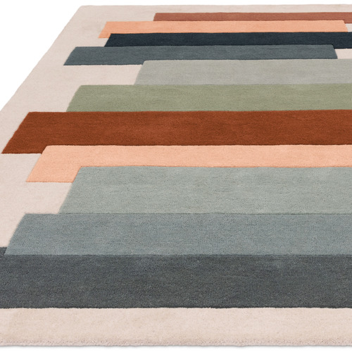 Reef Stacks Hand-Tufted Wool Rug