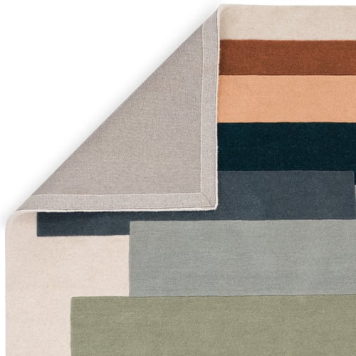 Reef Stacks Hand-Tufted Wool Rug