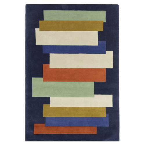 Multi Reef Stacks Hand-Tufted Wool Rug