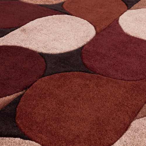 Red Romy Jive Hand-Tufted Indoor/Outdoor Rug