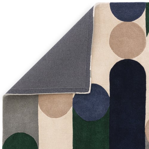 Blue Romy Morse Hand-Tufted Indoor/Outdoor Rug