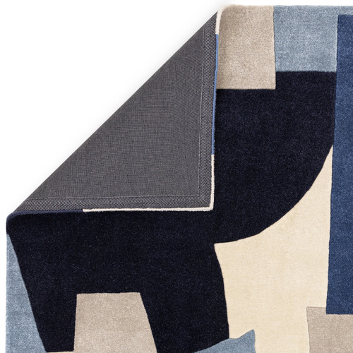 Blue Romy Element Hand-Tufted Indoor/Outdoor Rug