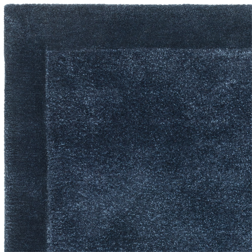 Navy Rise Hand-Tufted Wool & Viscose Rug