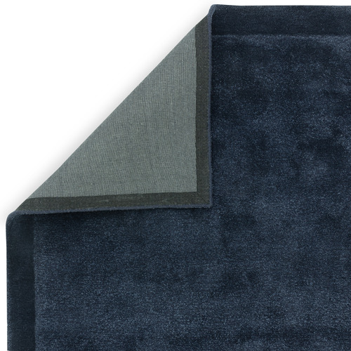 Navy Rise Hand-Tufted Wool & Viscose Rug