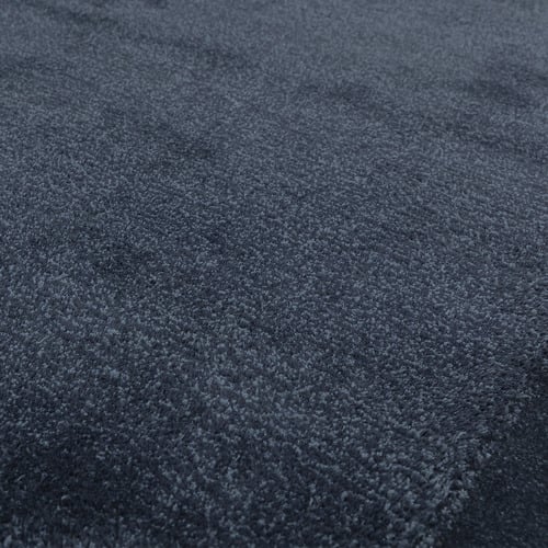 Navy Rise Hand-Tufted Wool & Viscose Rug