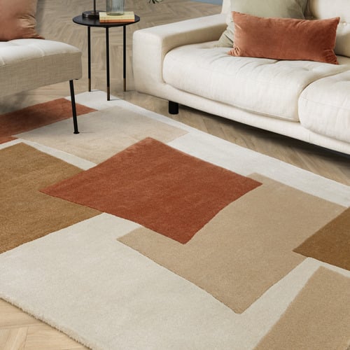 Red Romy Papercut Hand-Tufted Indoor/Outdoor Rug