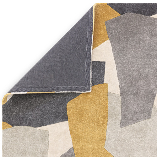 Ochre Romy Element Hand-Tufted Indoor/Outdoor Rug