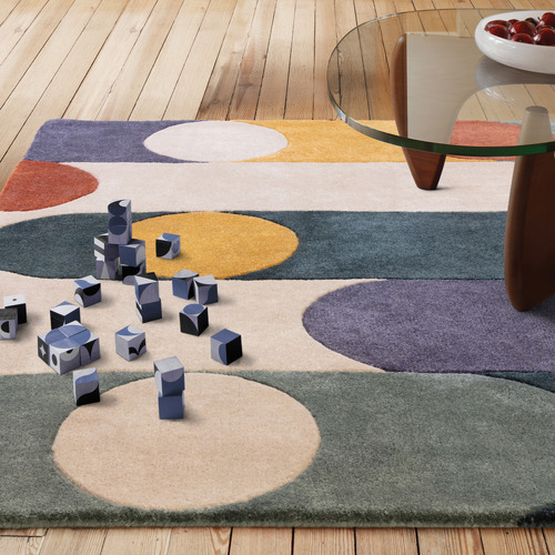 Multi Romy Morse Hand-Tufted Indoor/Outdoor Rug