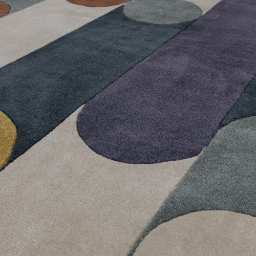 Multi Romy Morse Hand-Tufted Indoor/Outdoor Rug
