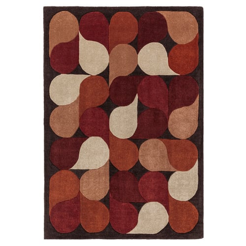 Red Romy Jive Hand-Tufted Indoor/Outdoor Rug