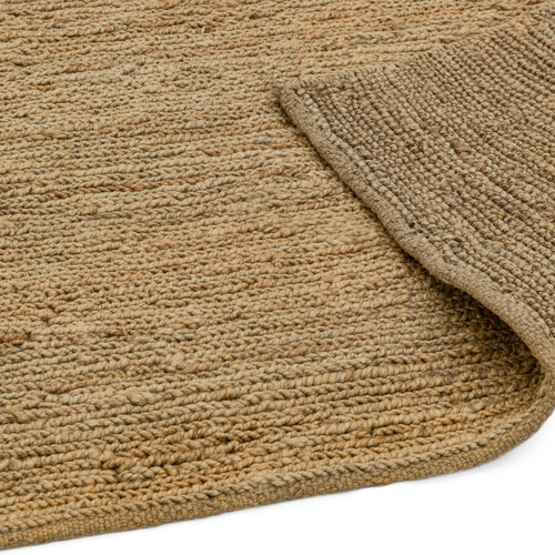 Natural Soumak Flat Weave Jute Rug
