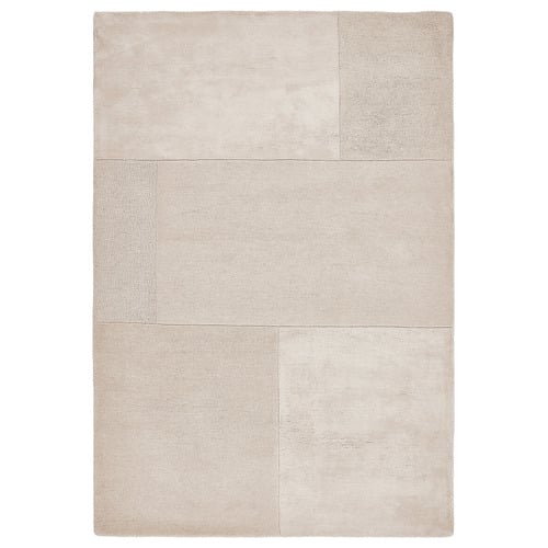 Ivory Tate Hand-Tufted Wool & Viscose Rug