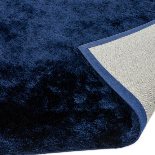 Navy Whisper Table-Tufted Rug