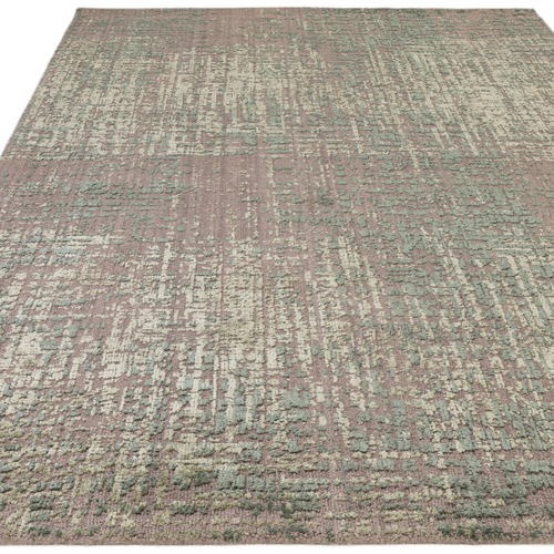 Forest Green Torino Hand-Tufted Wool & Viscose Rug