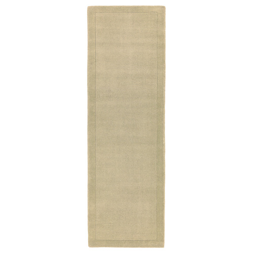 Beige York Hand-Woven Wool Runner