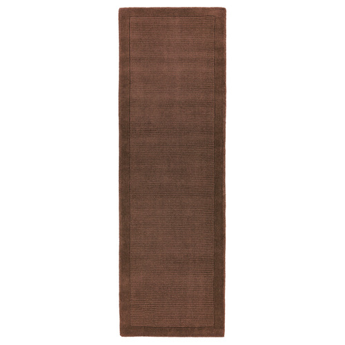 Chocolate York Hand-Woven Wool Runner