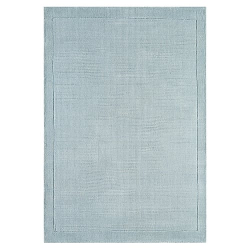 Duck Egg York Hand-Woven Wool Rug