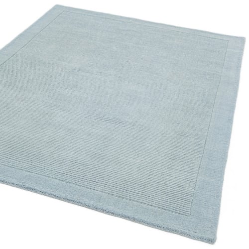 Duck Egg York Hand-Woven Wool Rug