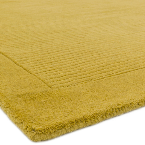 Yellow York Hand-Woven Wool Rug