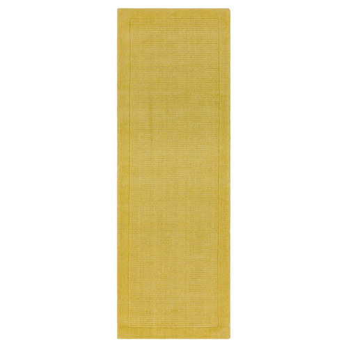 Yellow York Hand-Woven Wool Runner