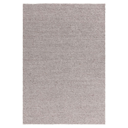 Charcoal Zander Hand-Woven Wool-Blend Rug