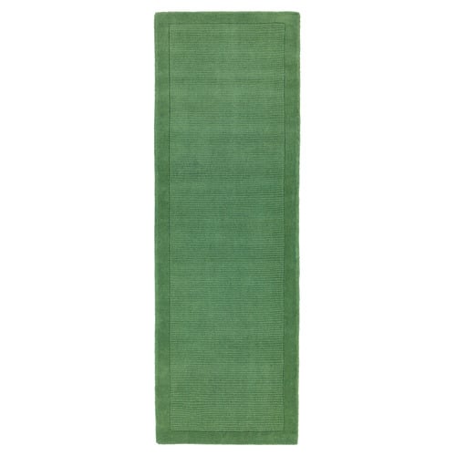 Forest Green York Hand-Woven Wool Runner