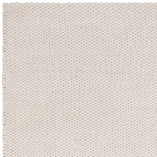 Ivory Zander Hand-Woven Wool-Blend Rug