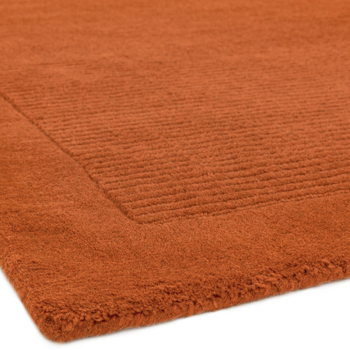 Terracotta York Hand-Woven Wool Rug