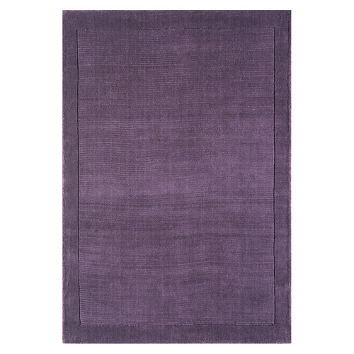 Purple York Hand-Woven Wool Rug