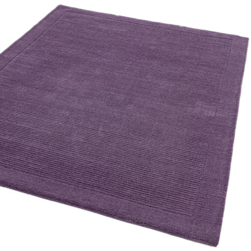 Purple York Hand-Woven Wool Rug