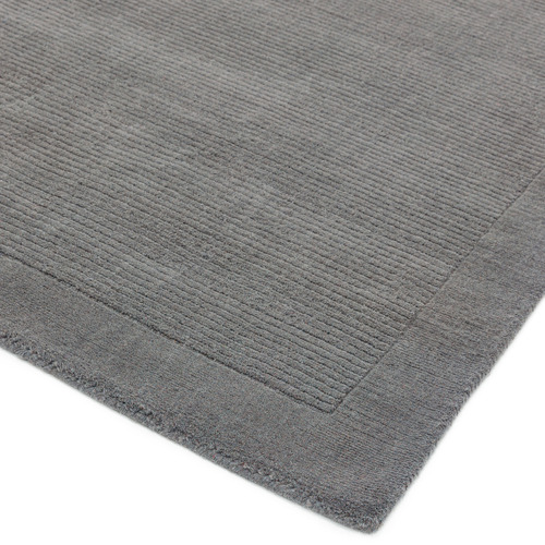 Grey York Hand-Woven Wool Rug