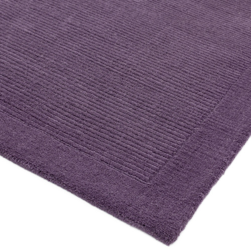 Purple York Hand-Woven Wool Rug