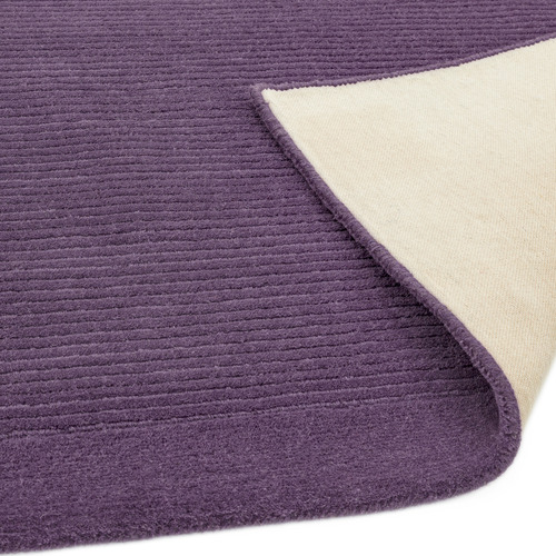 Purple York Hand-Woven Wool Rug