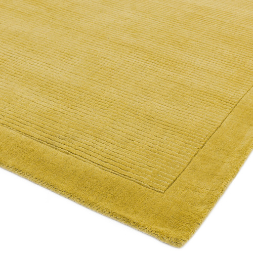 Yellow York Hand-Woven Wool Rug