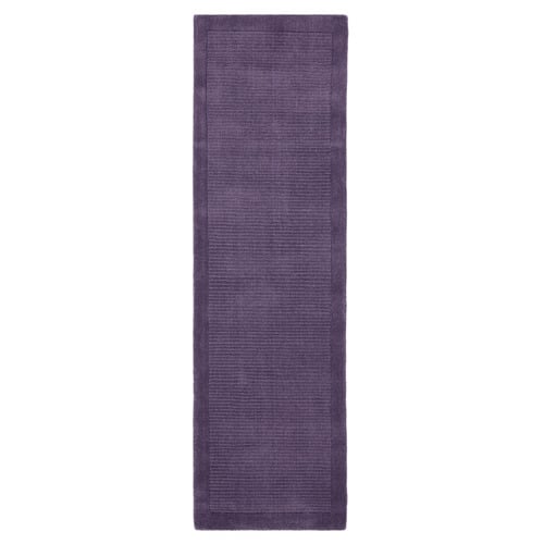 Purple York Hand-Woven Wool Runner