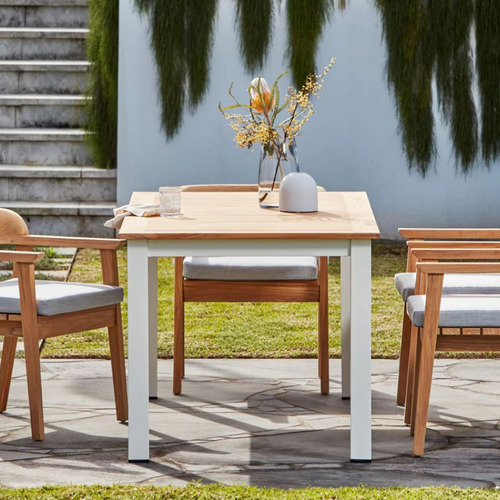 Rome Teak Wood Outdoor Dining Table