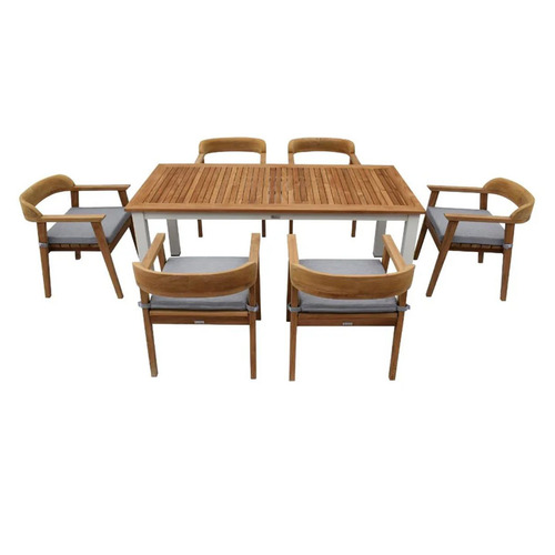 Rome Teak Wood Outdoor Dining Table
