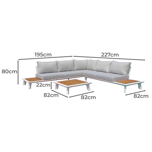 5 Seater Tromso Outdoor Lounge Set